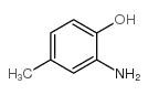 Crystal Powder Dyestuff Intermediates , O Amino P Methylphenol CAS 95 84 1
